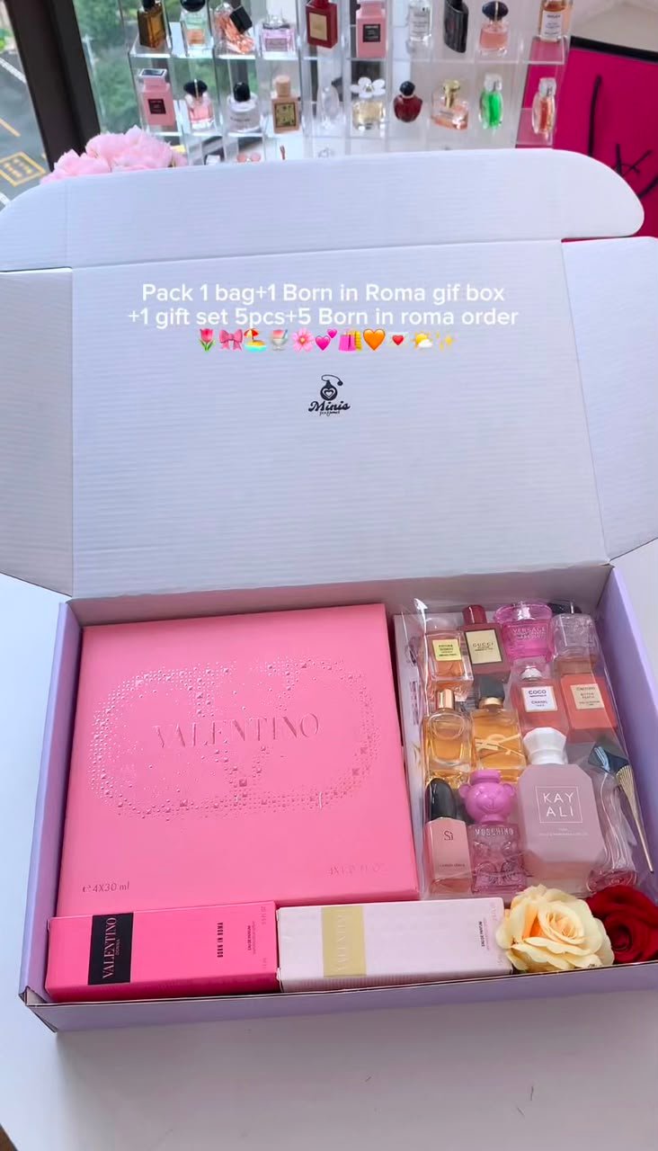 Square Mini Perfume Gift Box 10pcs – miniperfume.click